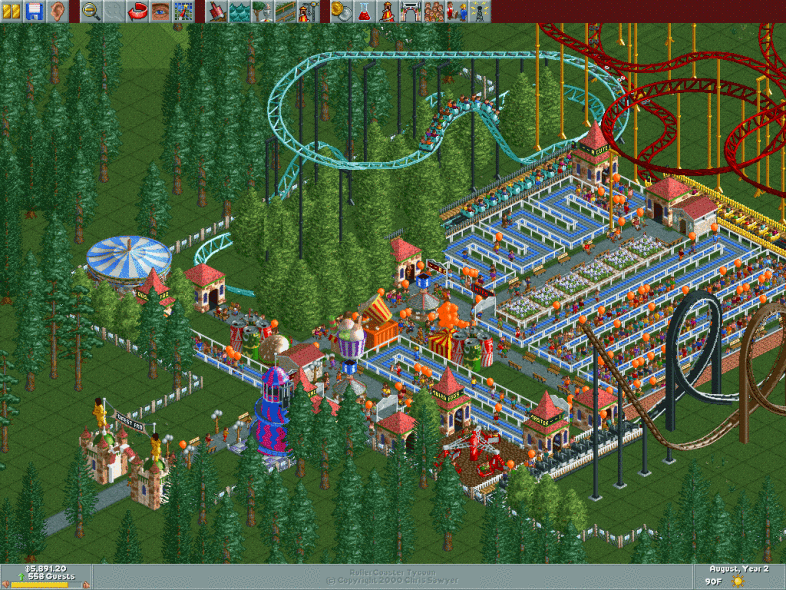 roller coaster tycoon emulator mac